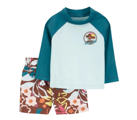 Carters Traje de Baño Tropical C/ UPF+50 18M