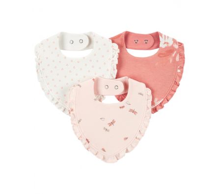 Carters Pack 3 Baberos Bandana Algodon 