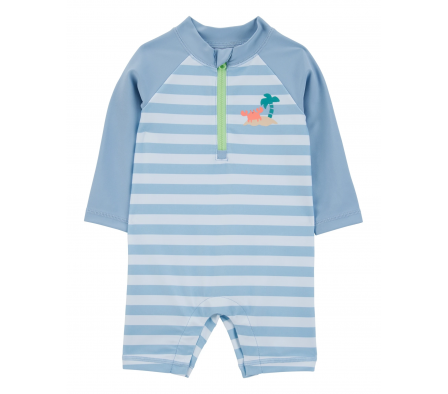 Carters Monito de Baño ML a Rayas UPF+50 6M