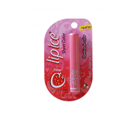 Lip Ice Balsamo Labial Sheer Color Fresa