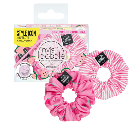InvisiBobble Sprunchie Duo One in a Melon 2U