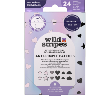 Wild Stripes Anti-Pimple Patches Holo Clear