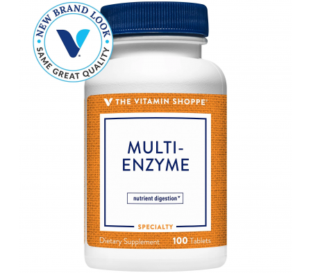 The Vitamin Shoppe Multi-Enzyme 100 Tabletas 