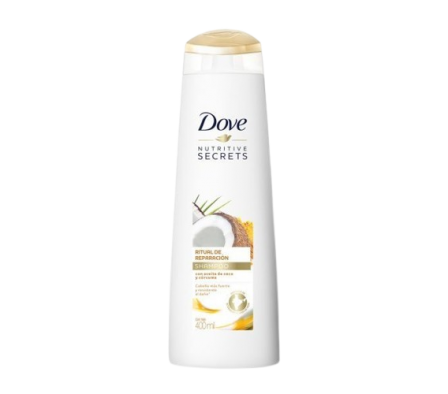 Dove Shampoo Ritual Reparacion Coco 400ml 