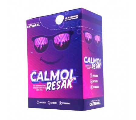 Calmol Resak x 4 comprimidos
