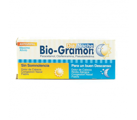 Bio-Gramon Dia/Noche - Comprimidos 1 Tira 