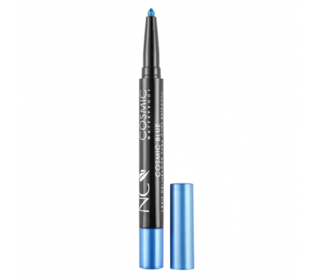 New Color Lapiz Delineador Retractil Cosmic Blue