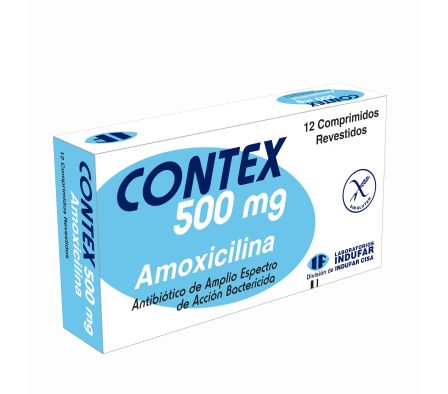 Contex 500mg 12 Comprimidos