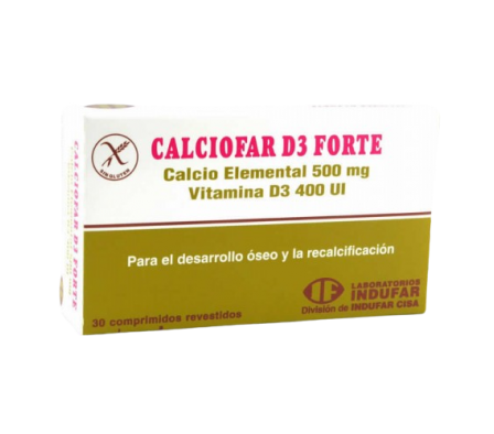 Calciofar D3 Fuerte Comprimidos Caja              