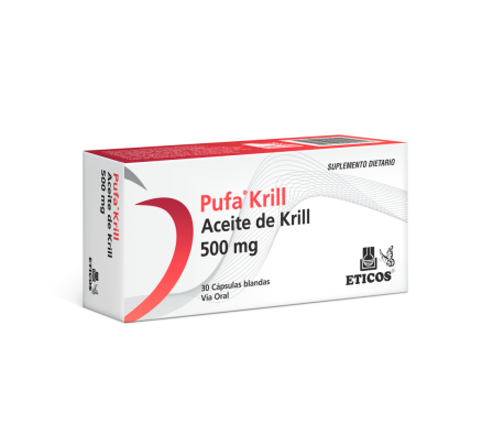 Pufa Krill 500 mg 30 Cápsulas