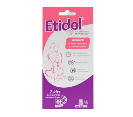 Etidol Fit Therapy Lady Kits 2 Kits de 3 Parches