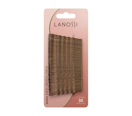 Lanossi Pack De 50 Hebillitas Gold Todo Uso