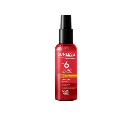 Sunless AutoBronceador Urucum 120ml