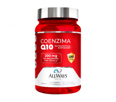 Allways Suplemento Coenzima Q10 30 Cápsulas