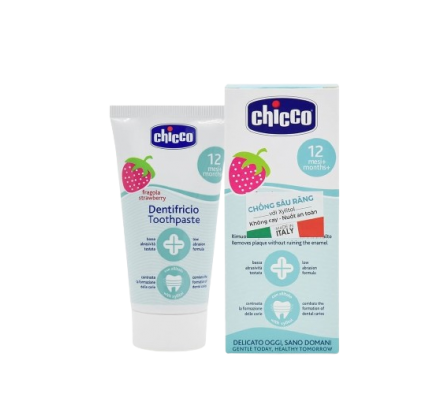 Chicco Crema Dental Fresa 12m+ 50ml 