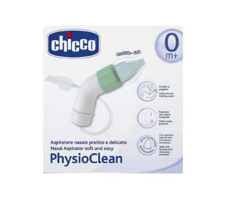 Chicco PhysioClean Aspirador Nasal 0+