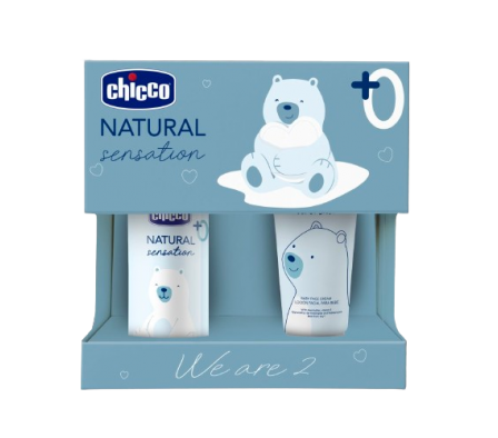 Chicco Aceite de Masajes y Crema Nat. Sensation