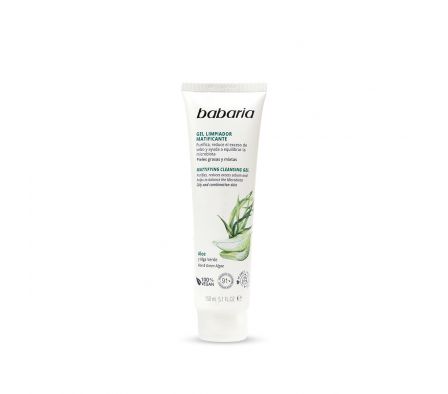 Gel Limpiador Matificante Aloe Y Alga Verde 150ml