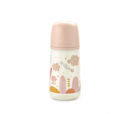 Suavinex Biberon Flujo Medio 3m+ Dreams Pink 270ml