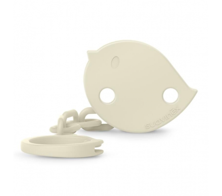 Suavinex Broche Pinza Pajarito Birdie Beige