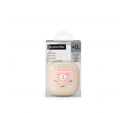 Suavinex Portachupete Wild Free Pink