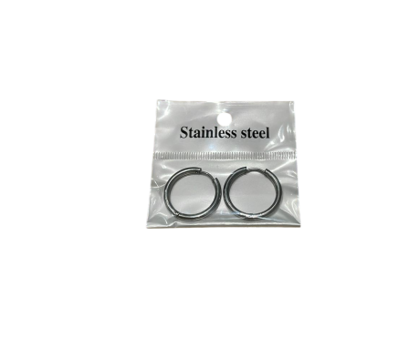 Bling Acero Grande Acero Plateado