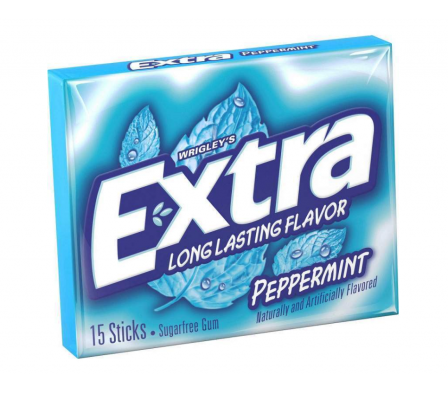 Extra Chicle Peppermint 15 Stick