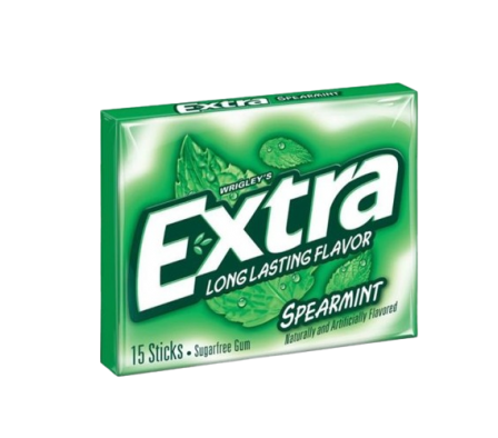 Extra Chicle SpearMint 15 Sticks