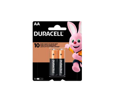 Duracell Pila Alcalina AA 2 Unidades