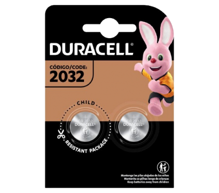 Duracell Pilas 2032 x 2 Unidades