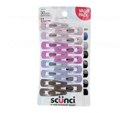 Scunci Clip Snap - 30 unidades