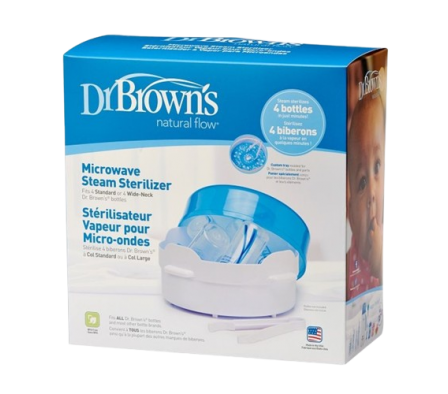 Dr Browns Esterilizador Para Microondas y Pinza