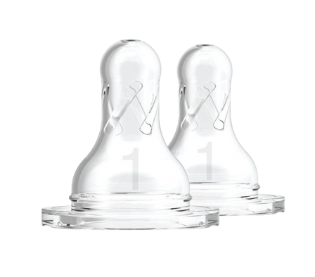 Dr Browns Pack 2 Tetinas Estandar AntiColic N1 0M+