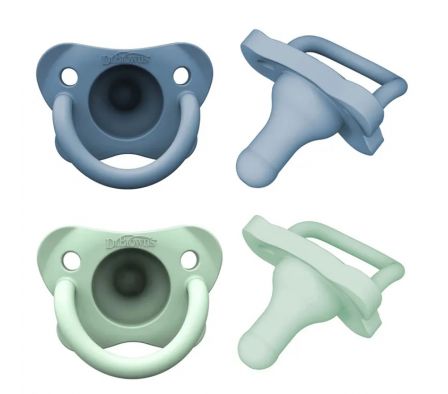 Dr Browns Chupetes HappyPaci Celeste y Verde 0-6M