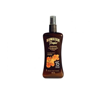 HawaiianTropic Aceite Protector Solar Spf 15/240ml
