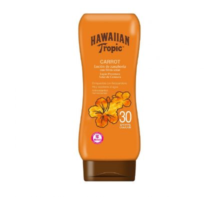 HawaiianTropic Locion Broncead Carrot Spf 30/240ml