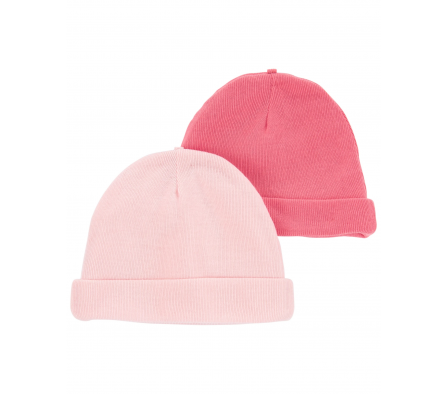 Carters Pack 2 Gorros Poliéster