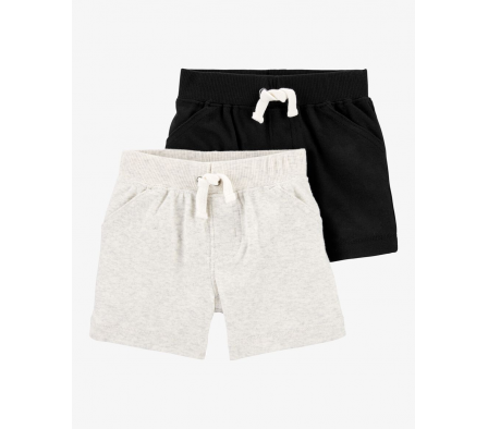 Carters Pack 2 Shorts Algodón Niño NB