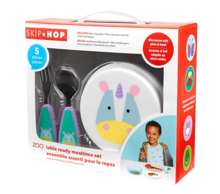 Skip Hop Kit de Alimentación Unicornio x5pcs