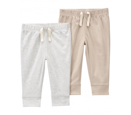 Carters Pack 2 Pantalones 9M