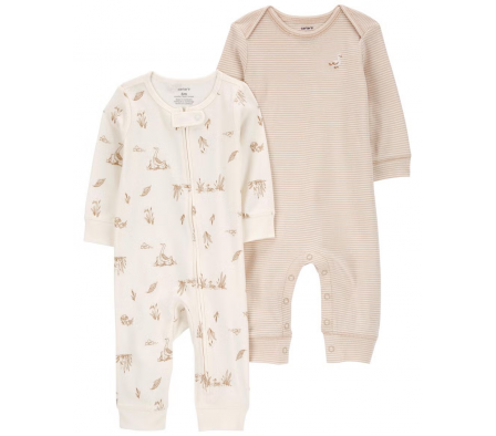 Carters Pack Monitos Pato Algodón Unisex 12M