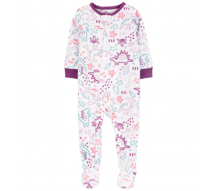 Carters Pijama C/Pie Dinos Micropolar 24M