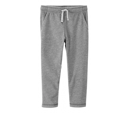 Carters Pantalon Micropolar Gris Niño 12M