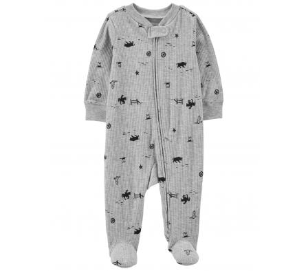 Carters Pijama c/Pie Vaquero Termico Niño 6M