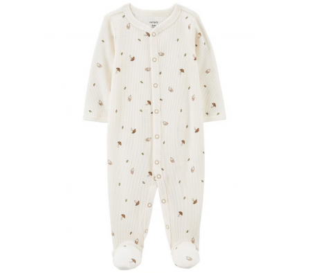 Carters Pijama C/Pie Setas Térmico 6M