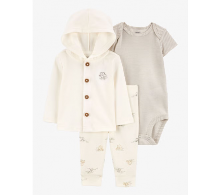 Carters Pant Saco Body Elefantes Unisex 12M