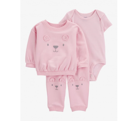 Carters Pantalon Buzo Body MC Oso 18M