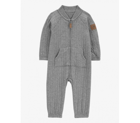Carters Monito Capitoneado Gris 18M