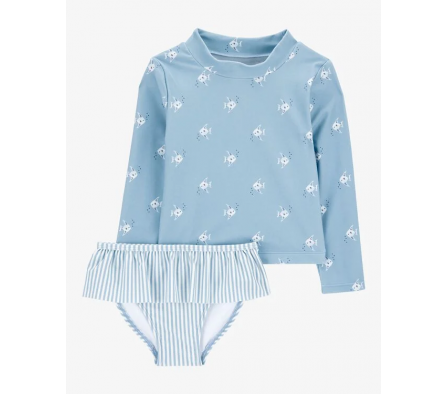 Carters Malla de Baño 2 Piezas UPF+50 Peces 12M