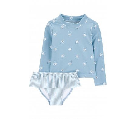 Carters Malla de Baño 2 Piezas UPF+50 Peces 24M